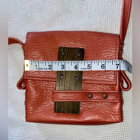 Women’s Handmade‎ in Quebec 100% genuine leather 2 in 1 shoulder & crossbody bag - Picture 11 of 16
